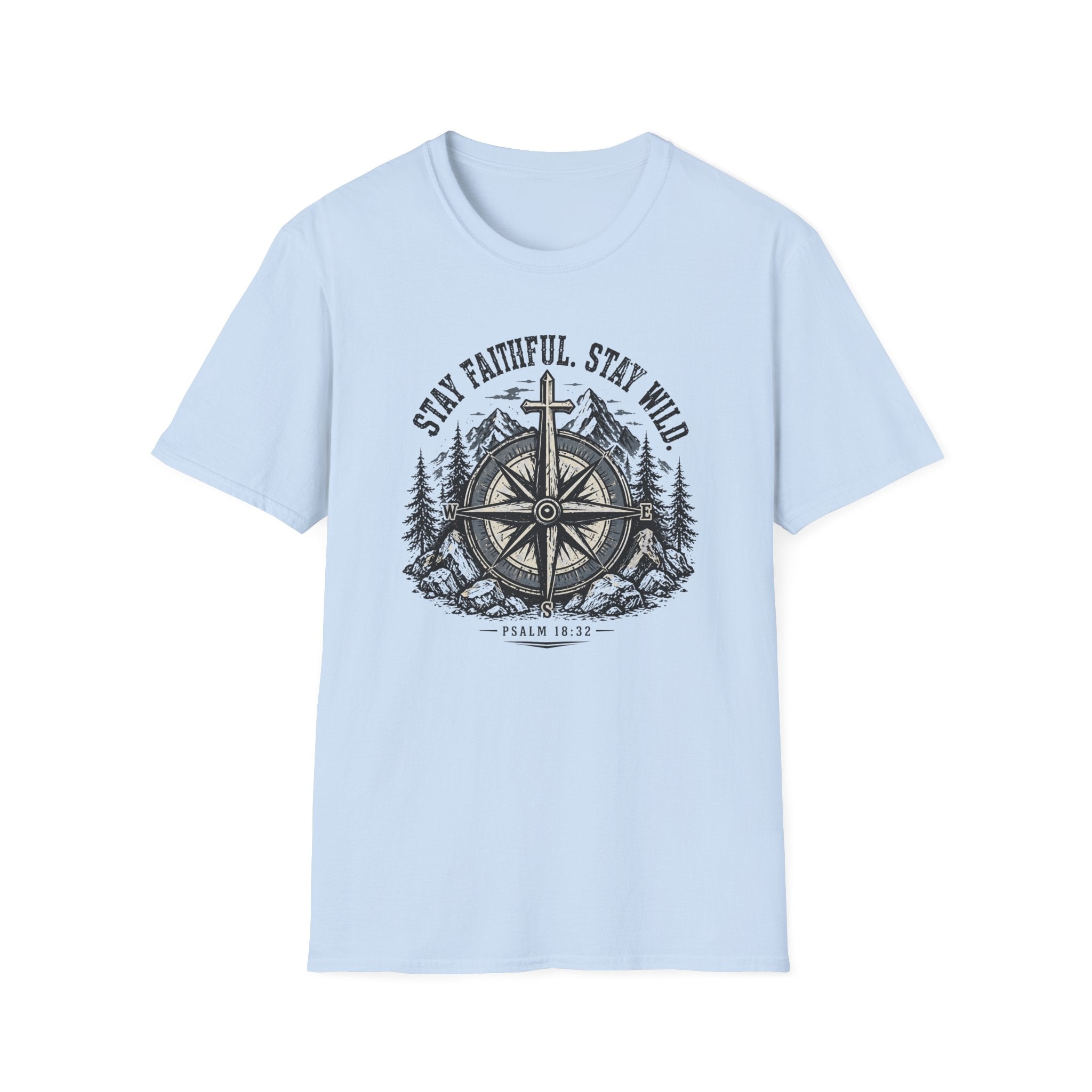 Stay Faithful Stay Wild Compass T-Shirt