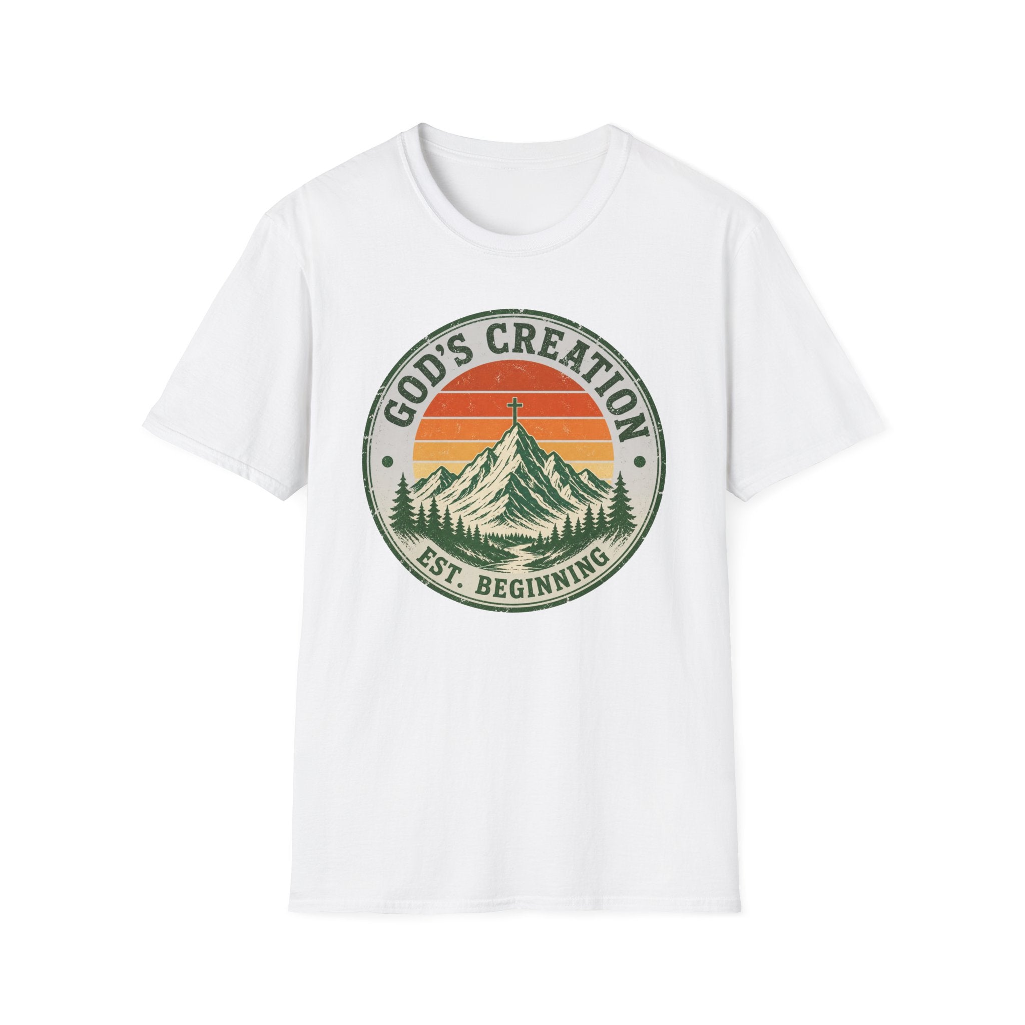 Gods Creation Est Beginning T-Shirt