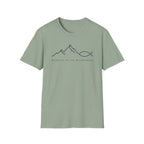 Worship in The Wilderness Line Art T-Shirt
