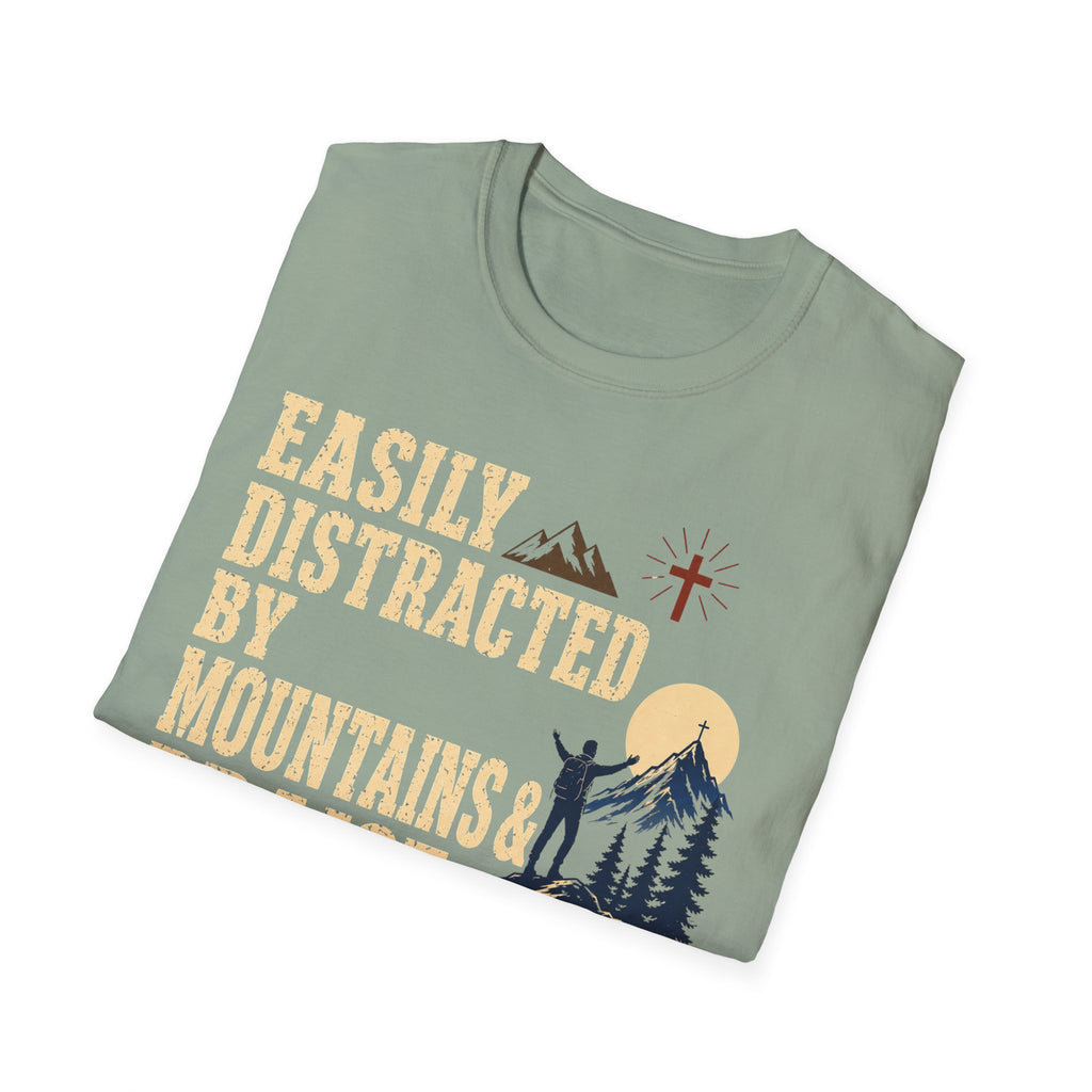 Easily Distracted Mountains & Praise T-Shirt