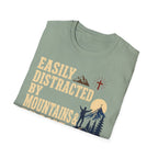 Easily Distracted Mountains & Praise T-Shirt