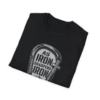 As Iron Sharpens Iron Carabiner T-Shirt