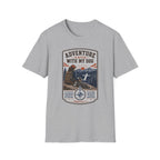 Adventure Is Better With My Dog T-Shirt — Hiking Dog Lover Tee