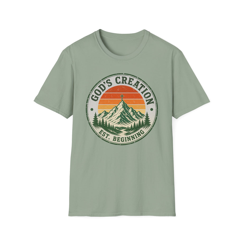 Gods Creation Est Beginning T-Shirt
