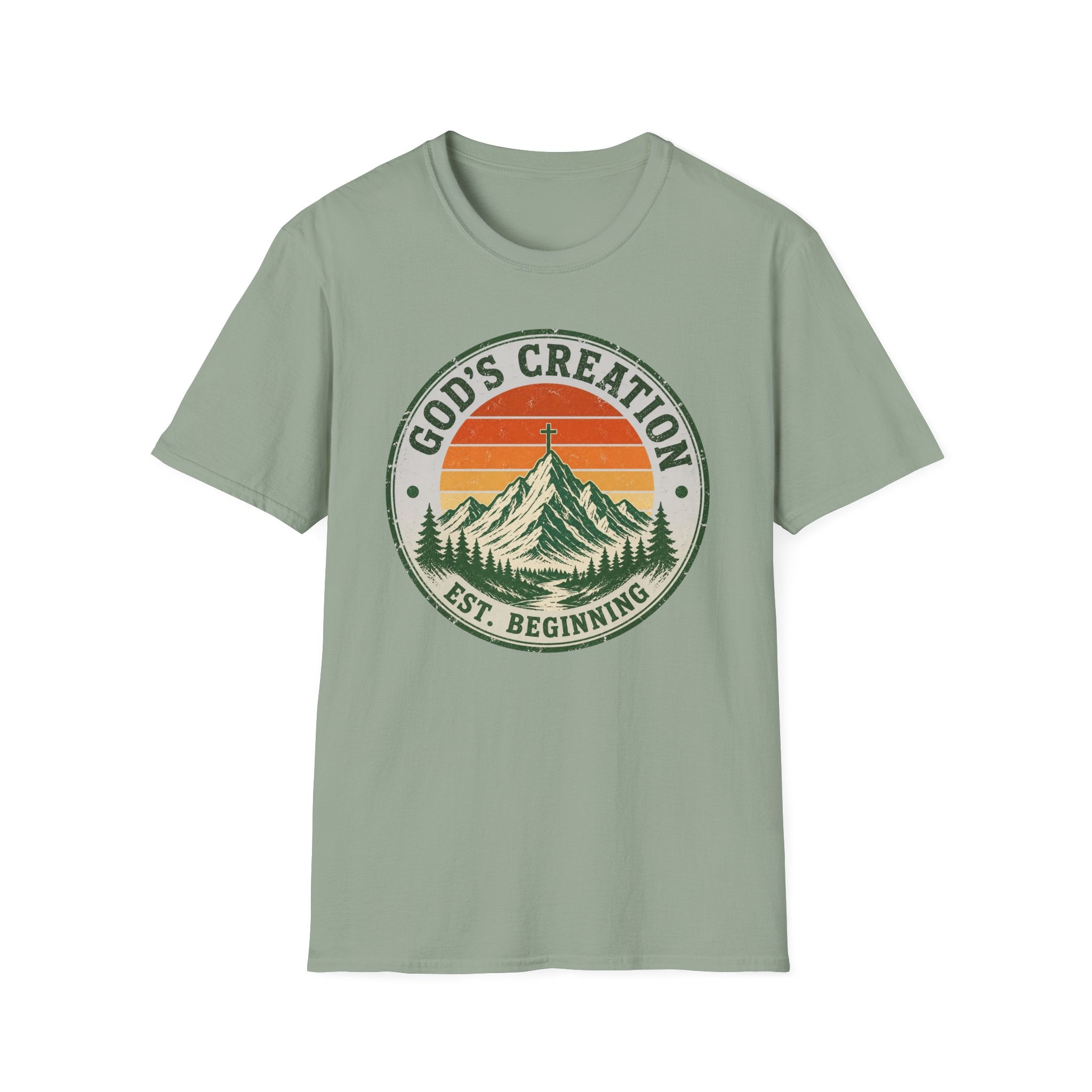 Gods Creation Est Beginning T-Shirt