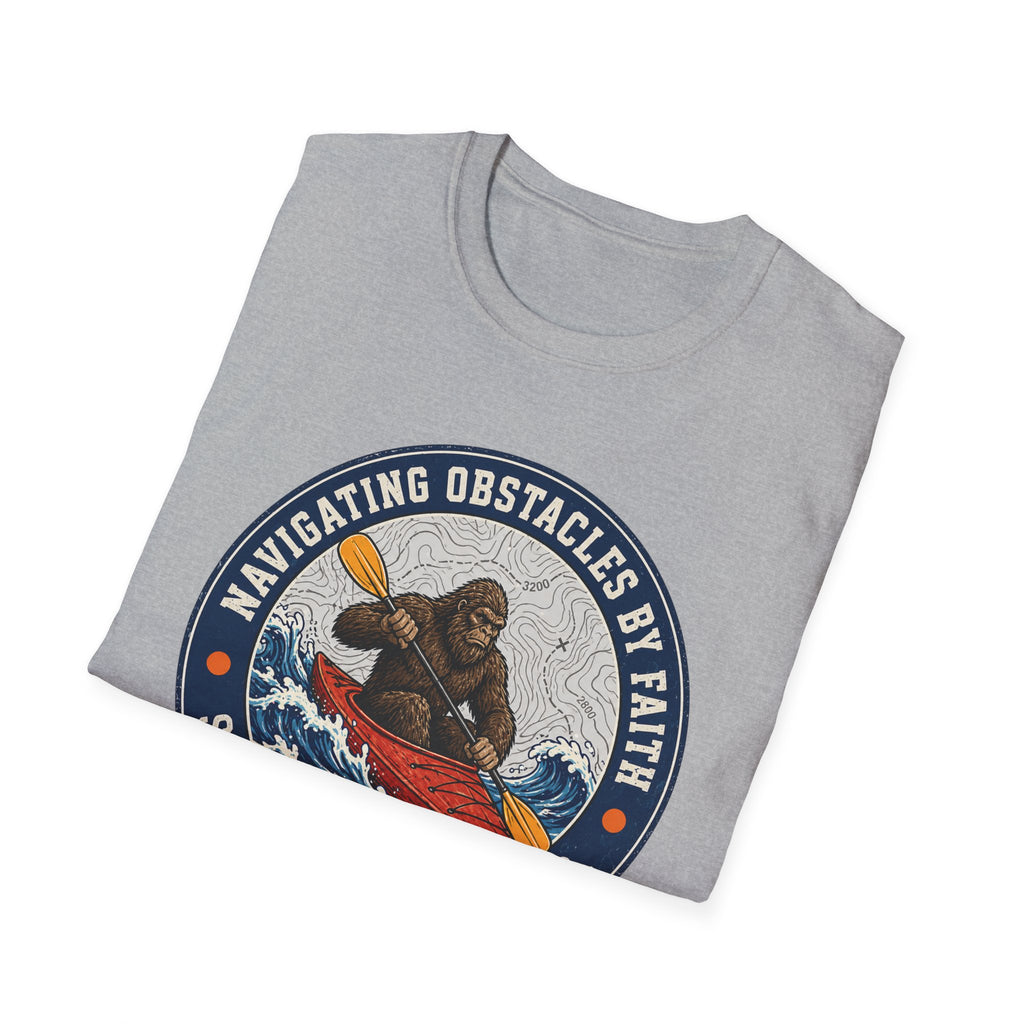 Navigating Obstacles Squatch Paddle Co T-Shirt