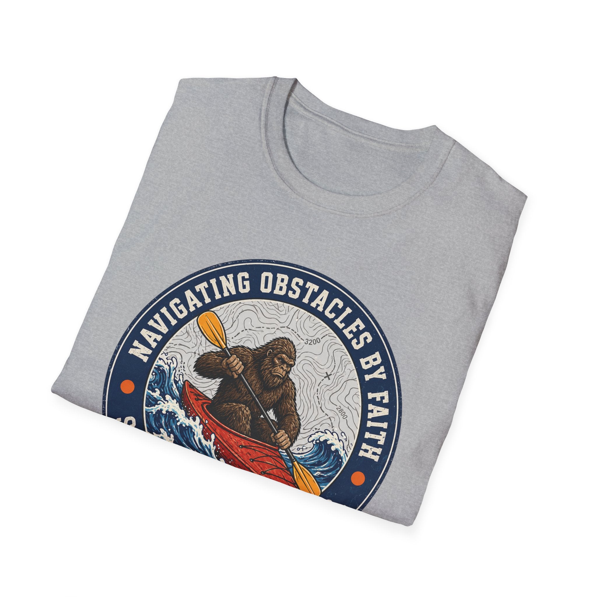 Navigating Obstacles Squatch Paddle Co T-Shirt