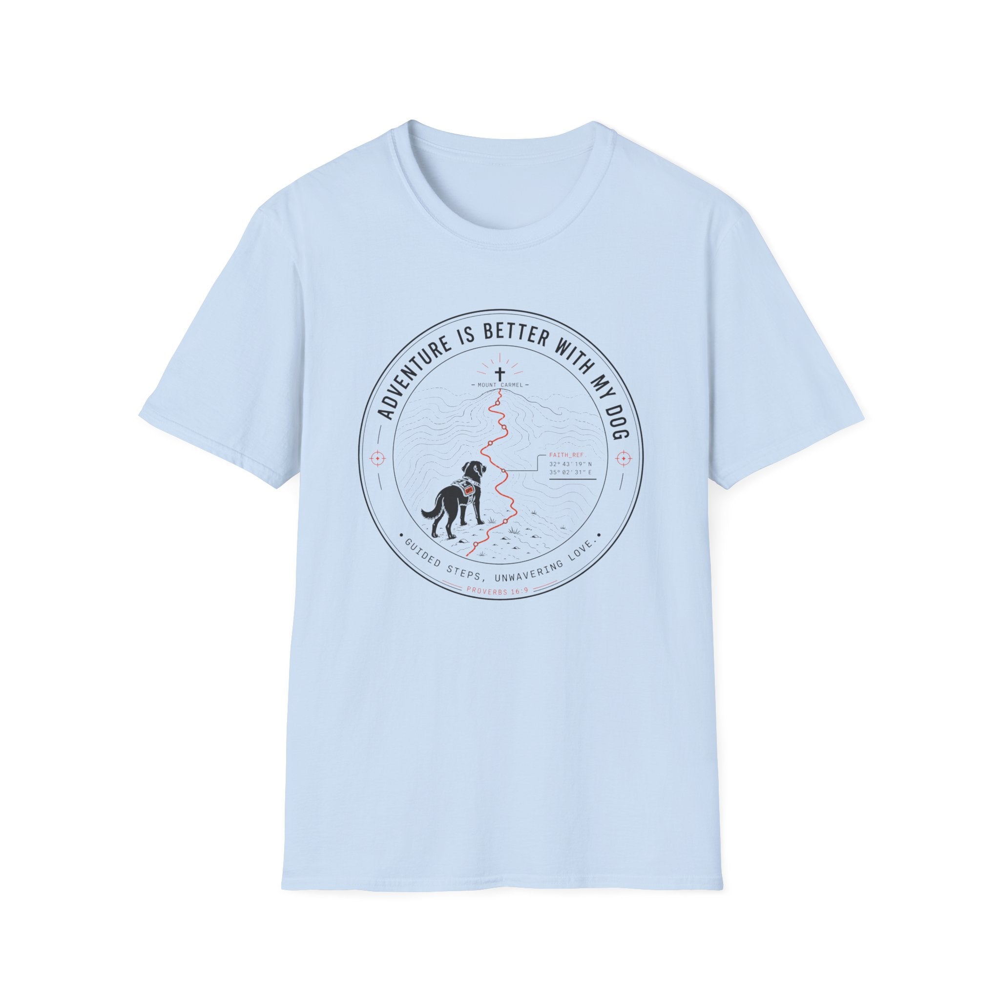 Adventure Is Better With My Dog Circle T-Shirt — Hiking Dog Lover Tee