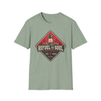 Refuel The Soul Red Background T-Shirt