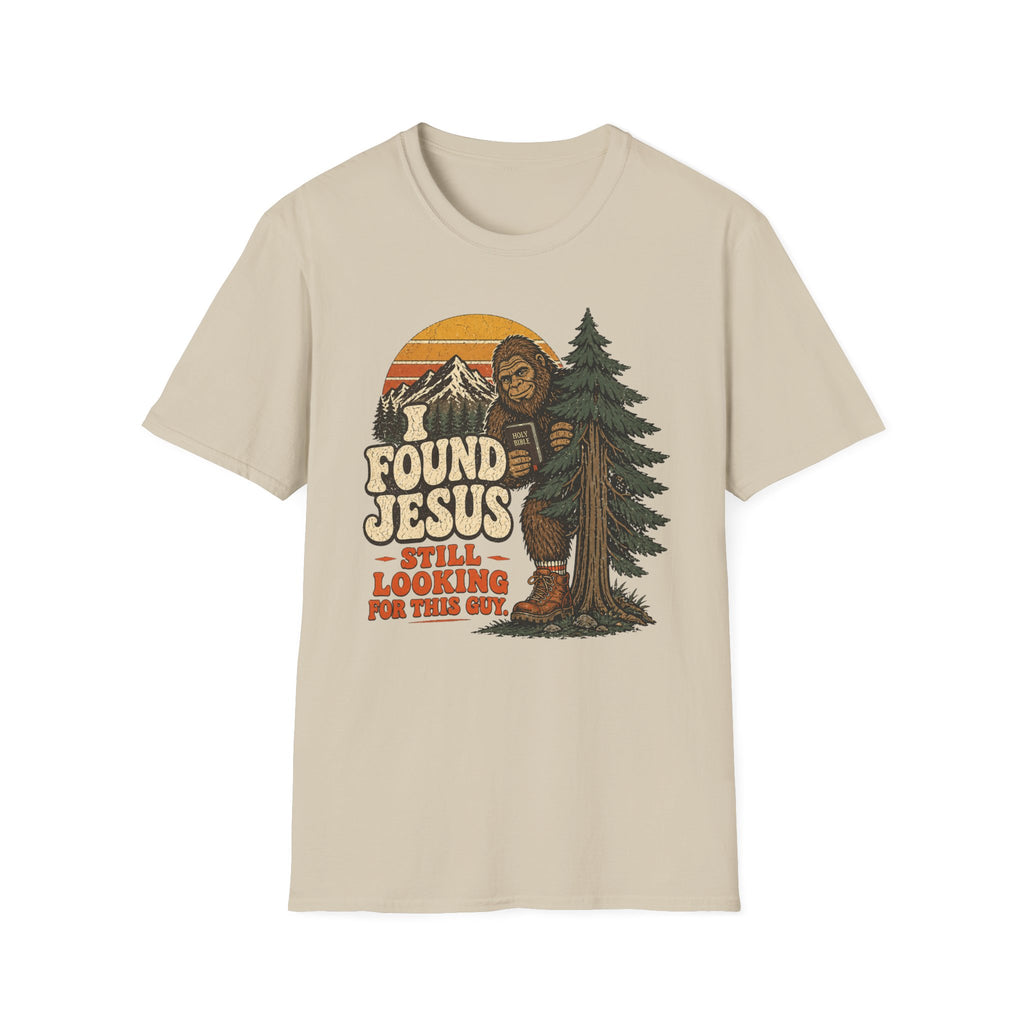 I Found Jesus Bigfoot T-Shirt