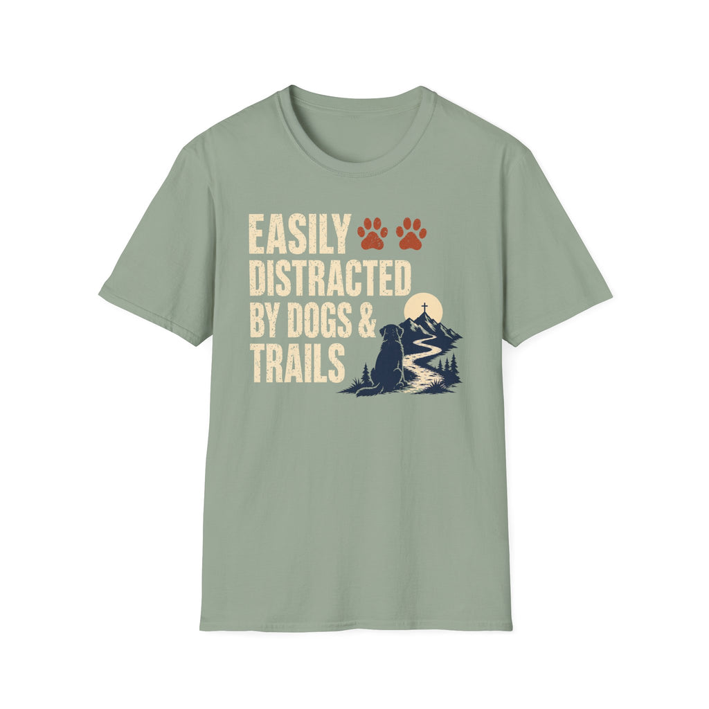Easily Distracted Dogs & Trails T-Shirt