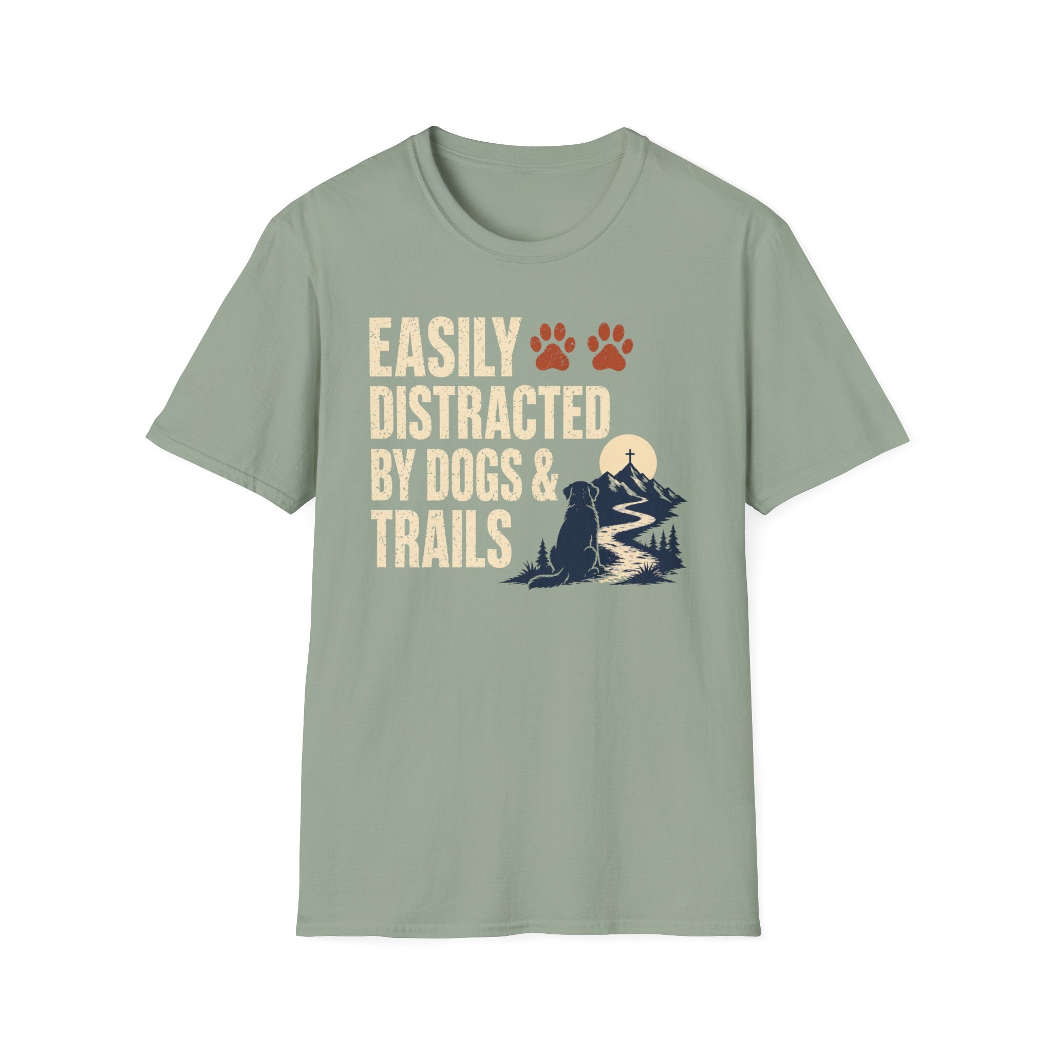 Easily Distracted Dogs & Trails T-Shirt