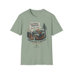 Faithful Companion Dog With Female T-Shirt