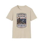 Adventure Is Better With My Dog T-Shirt — Hiking Dog Lover Tee