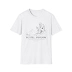 Bigfoot Be Still Holding Cross T-Shirt