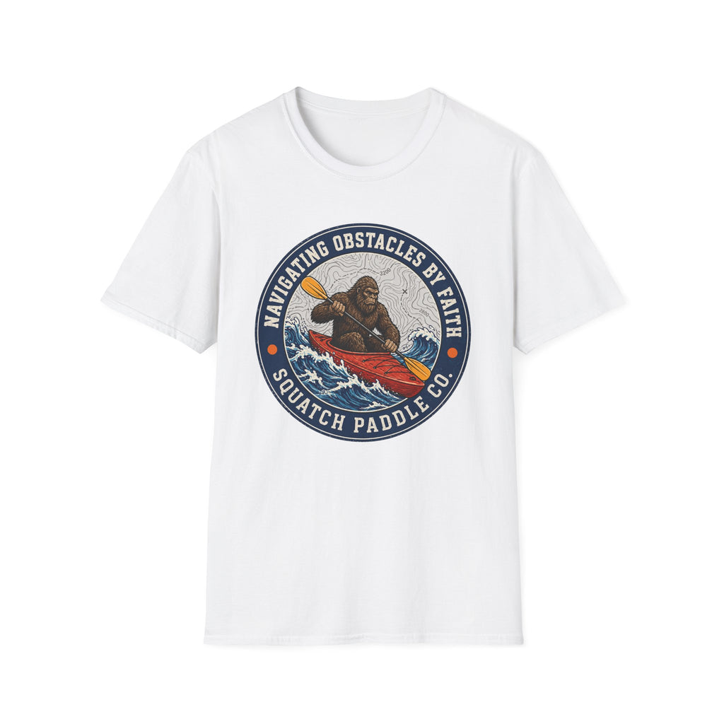 Navigating Obstacles Squatch Paddle Co T-Shirt