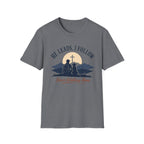 He Leads I Follow Dog with Man T-Shirt