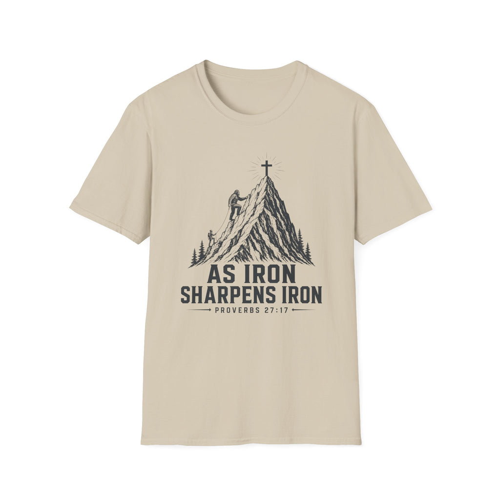 As Iron Sharpens Iron Bigfoot Mtn T-Shirt