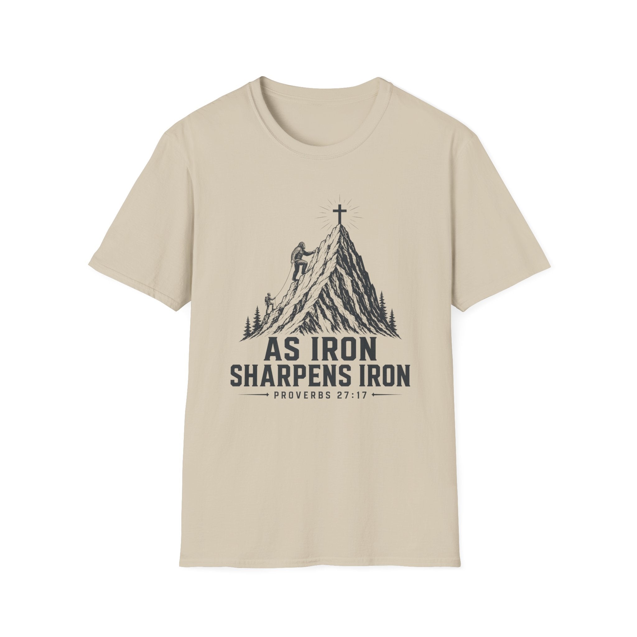 As Iron Sharpens Iron Bigfoot Mtn T-Shirt