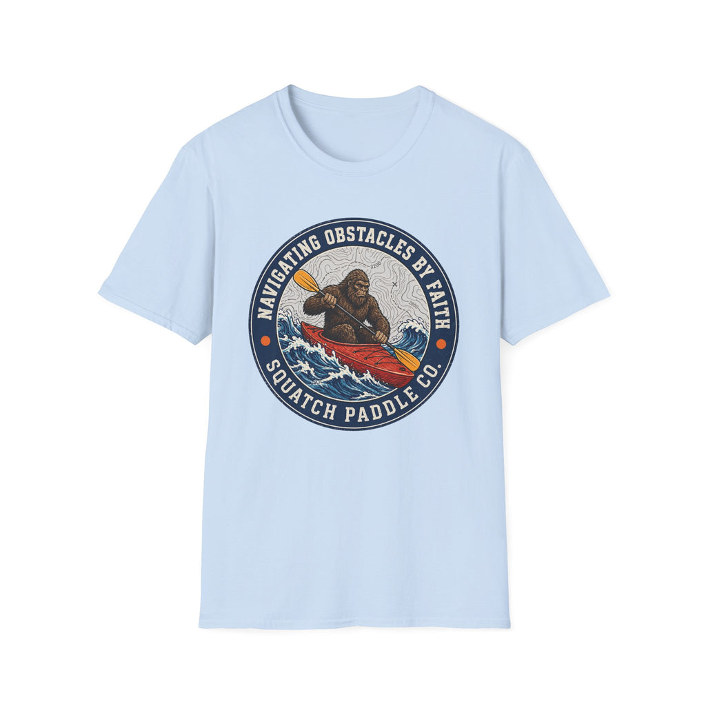 Navigating Obstacles Squatch Paddle Co T-Shirt