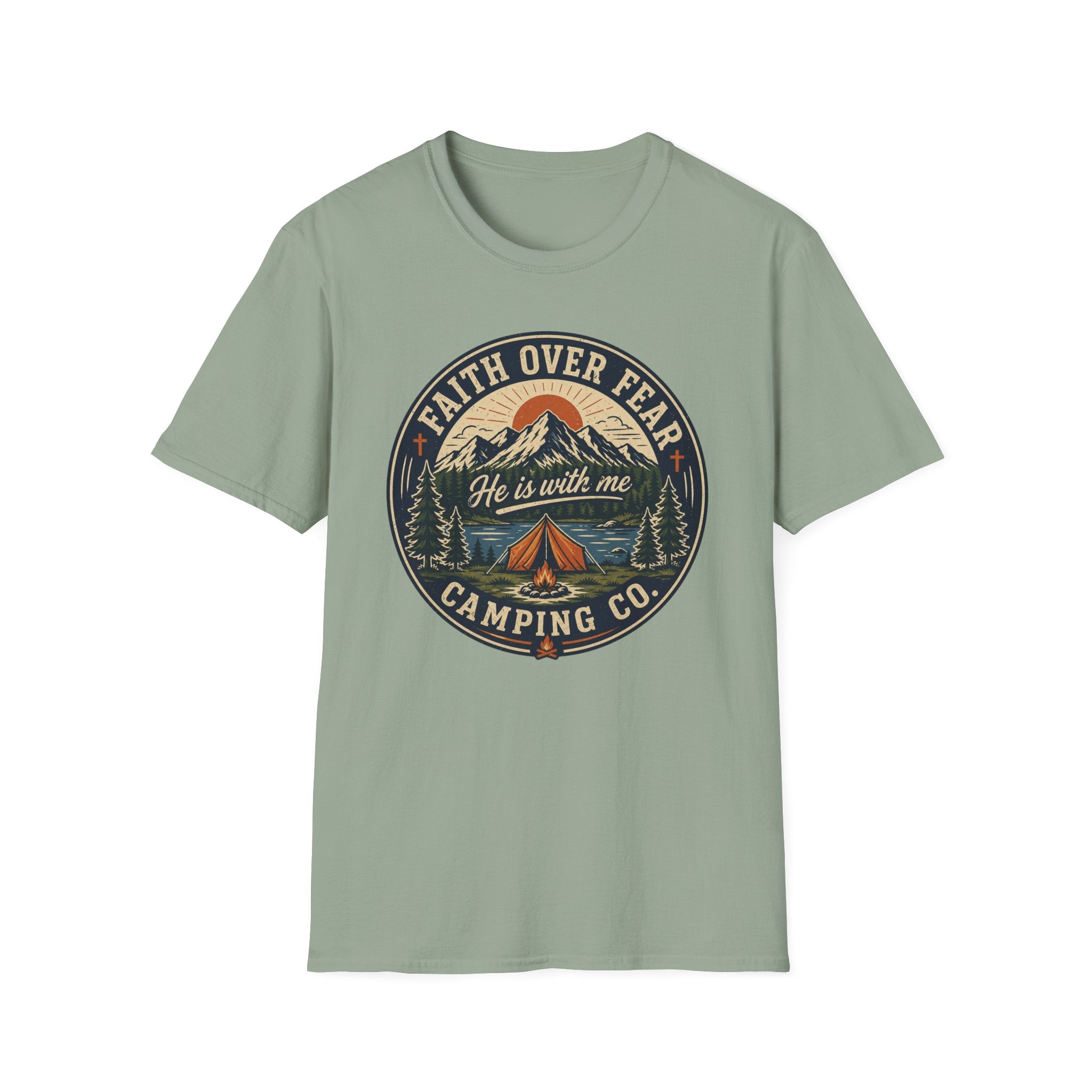 Faith Over Fear Camping Co T-Shirt