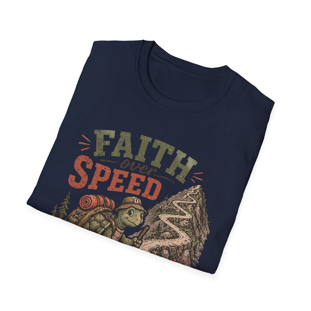 Faith Over Speed Turtle T-Shirt