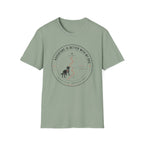 Adventure Is Better With My Dog Circle T-Shirt — Hiking Dog Lover Tee