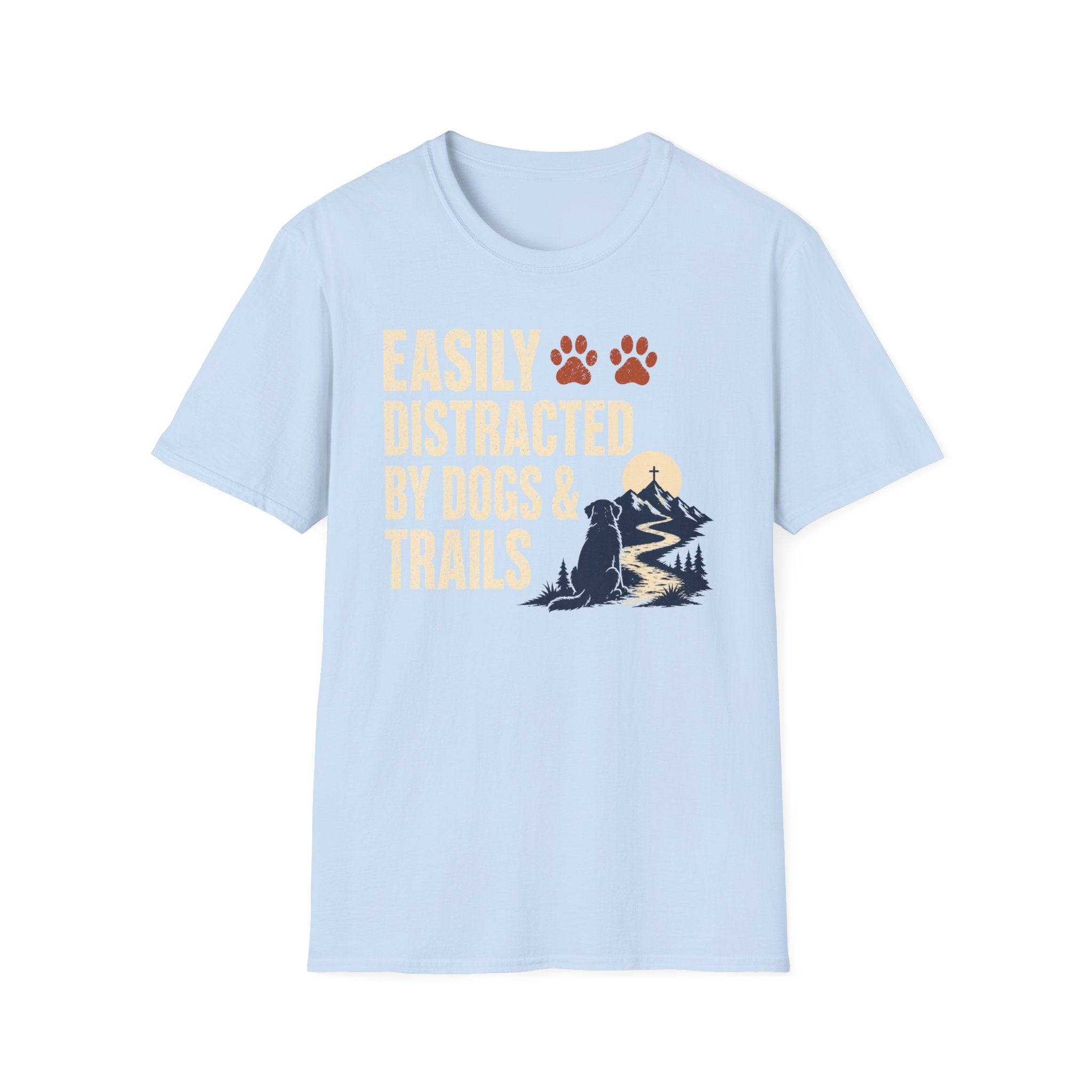 Easily Distracted Dogs & Trails T-Shirt