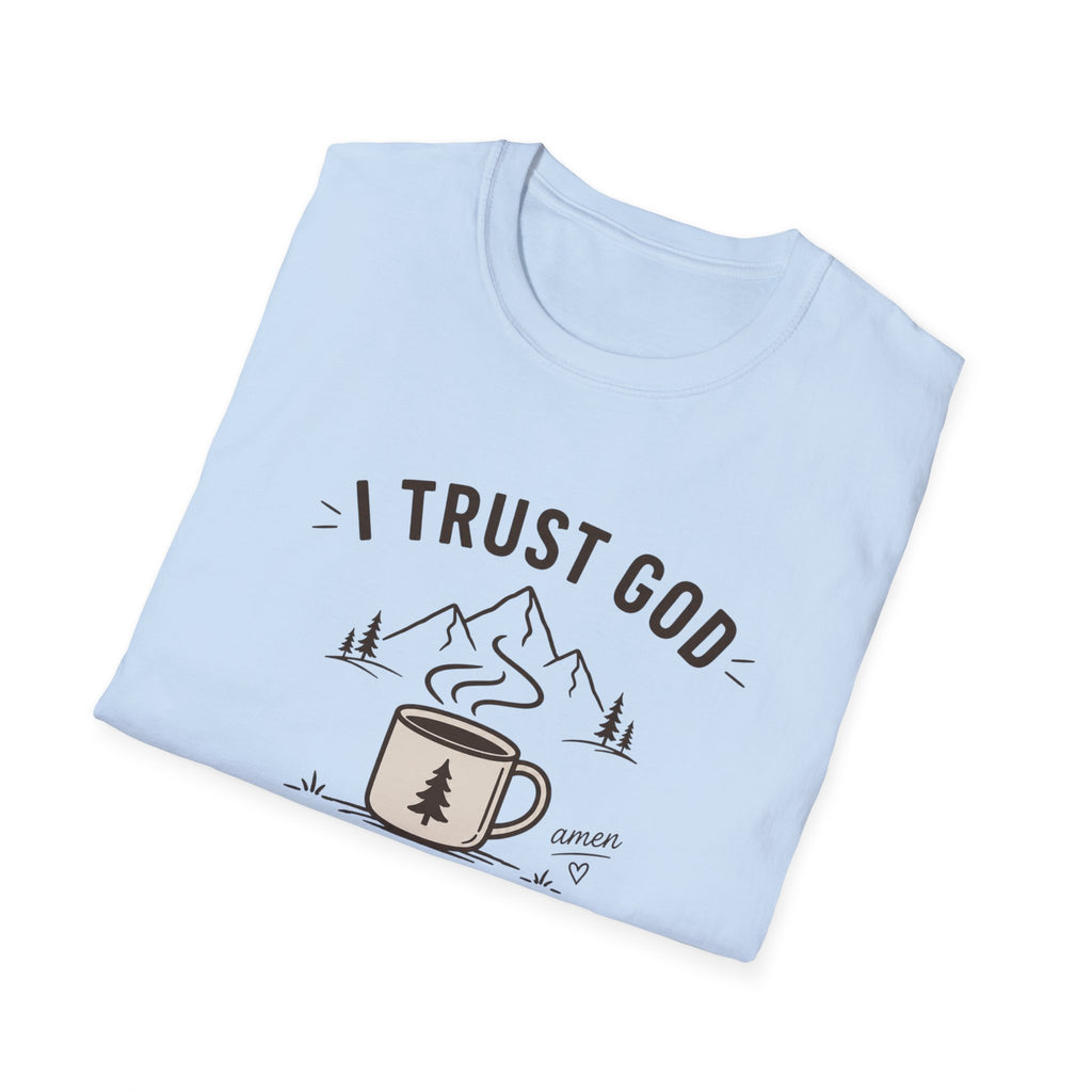 I Trust God But I Need Coffee T-Shirt