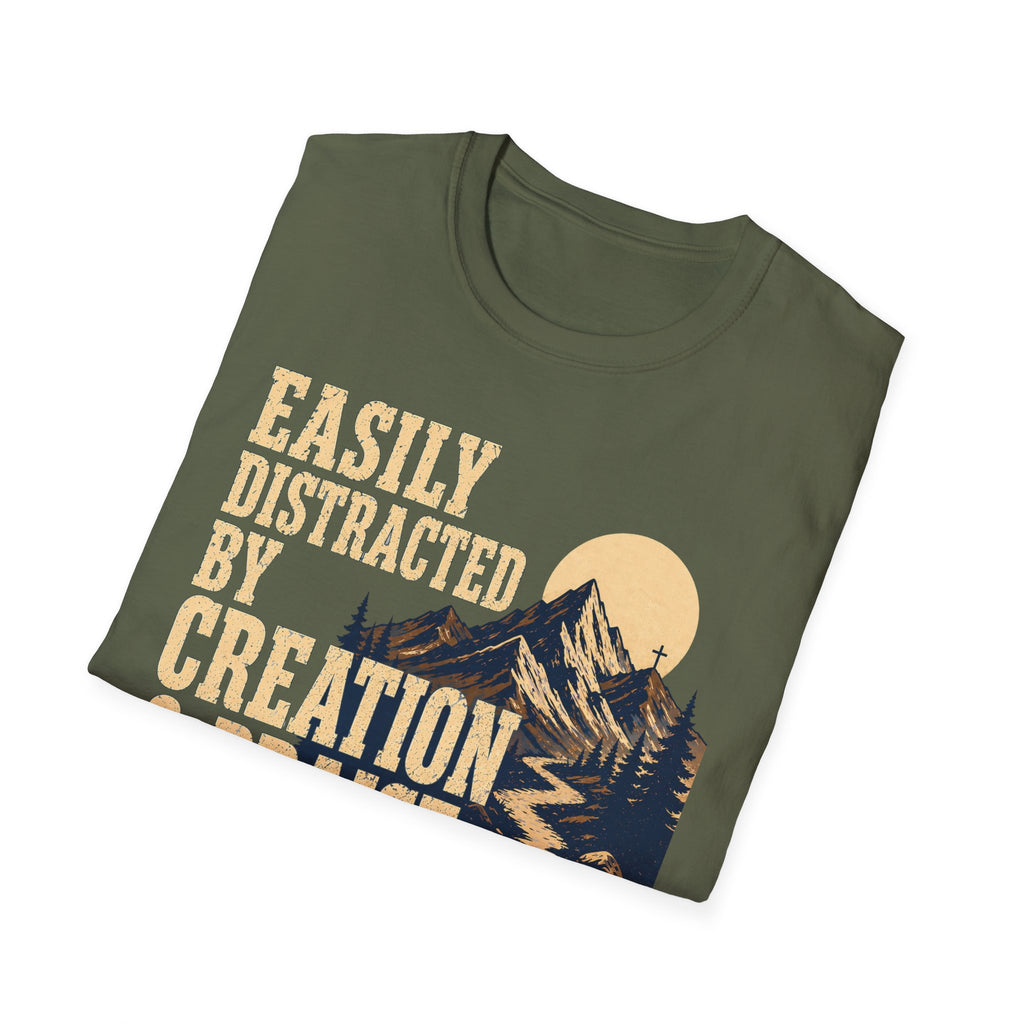 Easily Distracted Creation & Praise T-Shirt