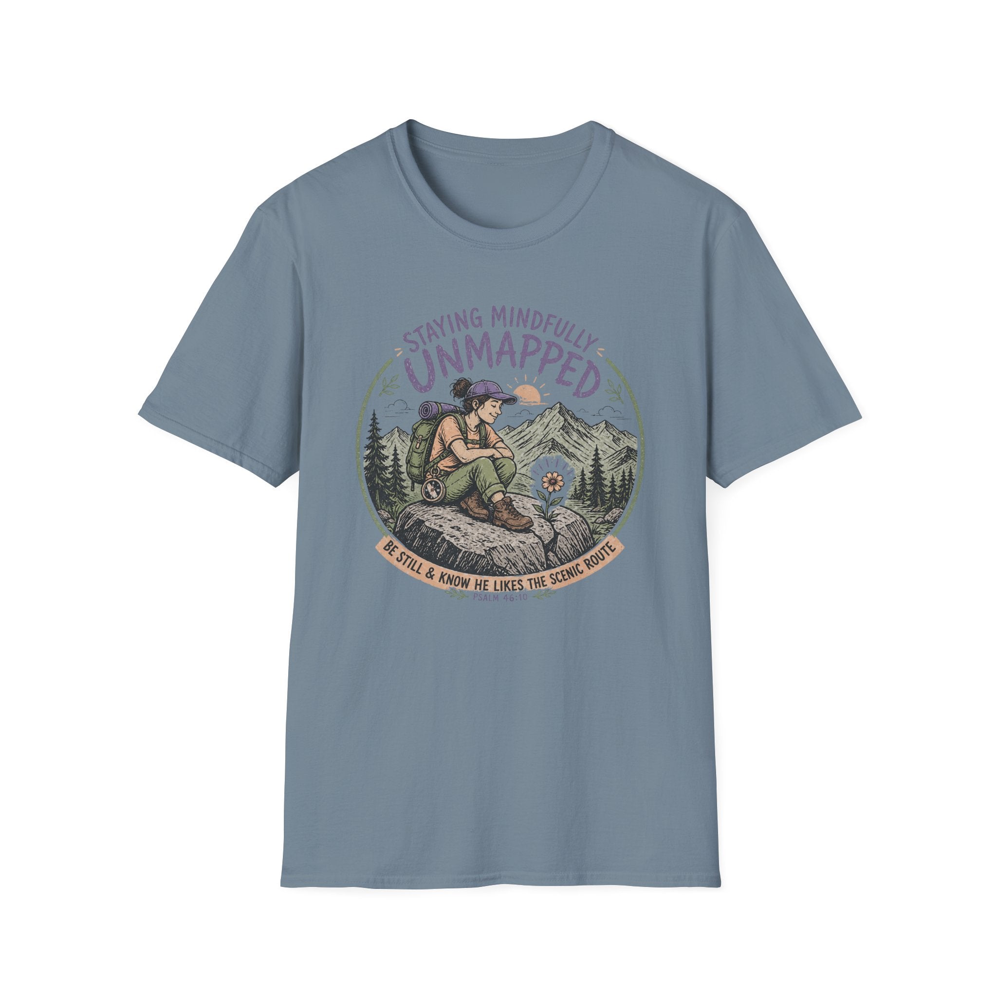 Staying Mindfully Unmapped T-Shirt