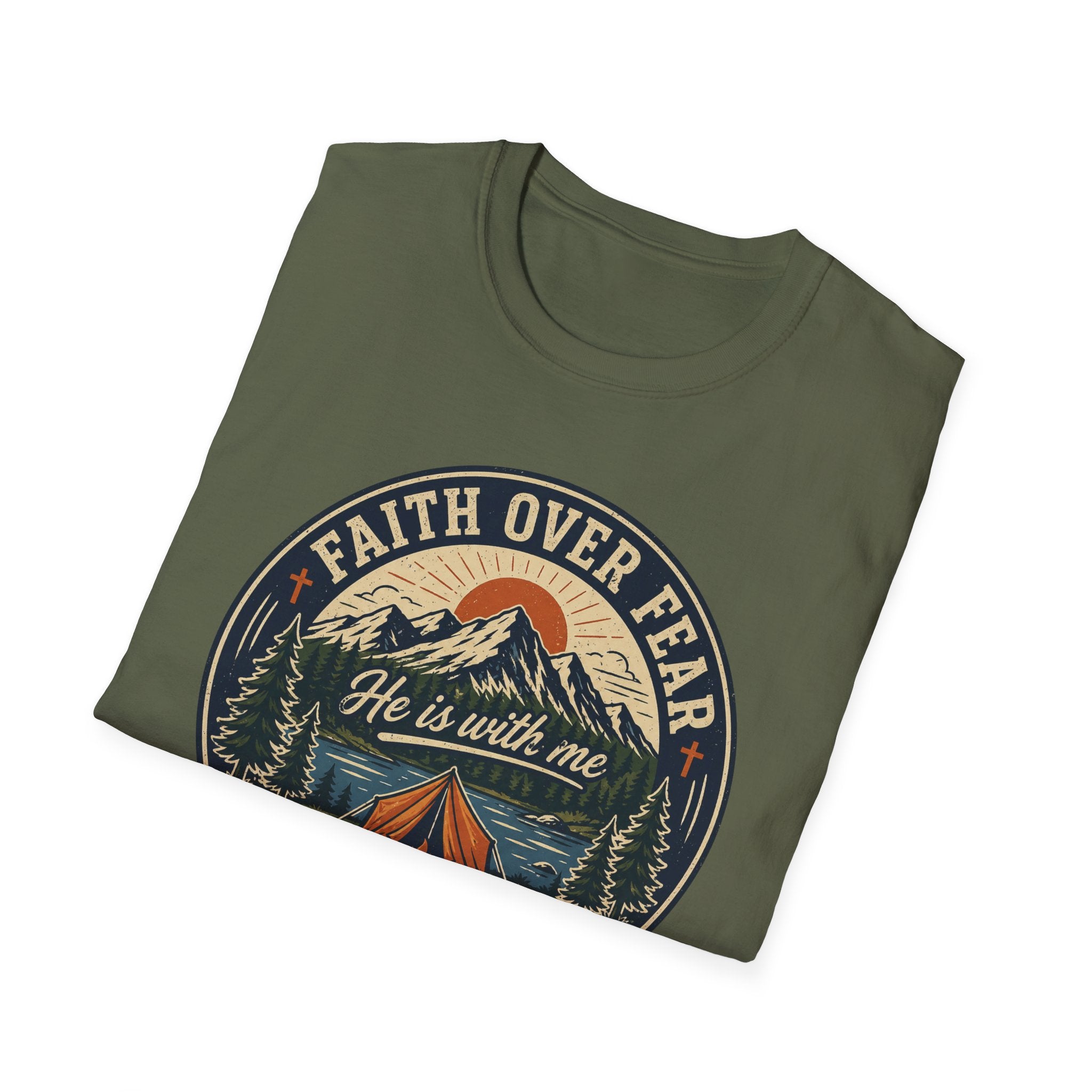 Faith Over Fear Camping Co T-Shirt