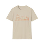 Bigfoot Pulling Camper T-Shirt
