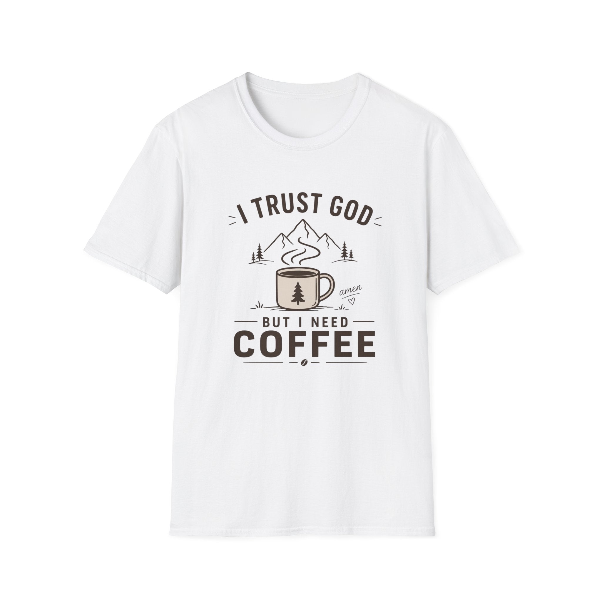 I Trust God But I Need Coffee T-Shirt