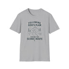 Following Gods Plan Scenic Route T-Shirt