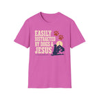 Easily Distracted Dogs & Jesus T-Shirt