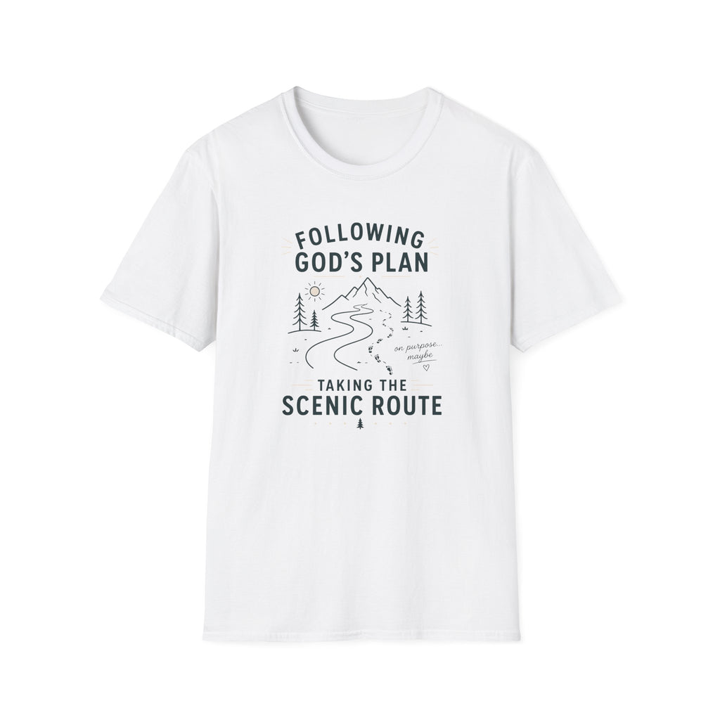 Following Gods Plan Scenic Route T-Shirt