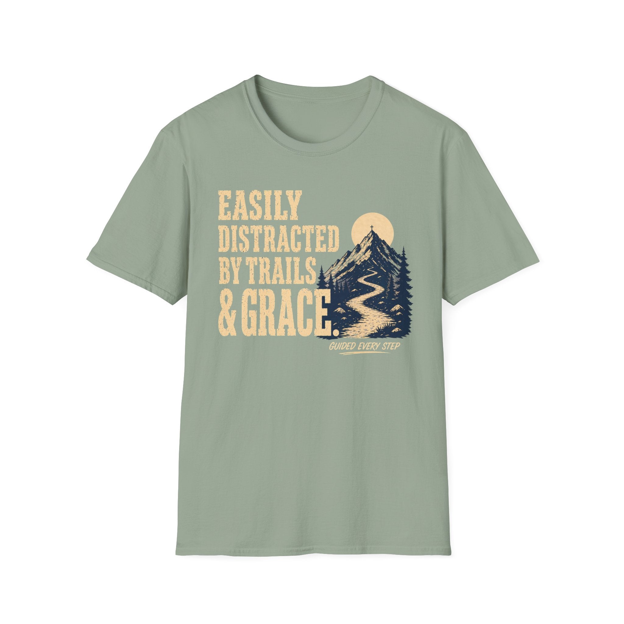 Easily Distracted Trails & Grace Minimal T-Shirt