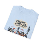 Faithful Companion Dog in Hammock T-Shirt