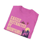 Easily Distracted Mountains & Praise T-Shirt