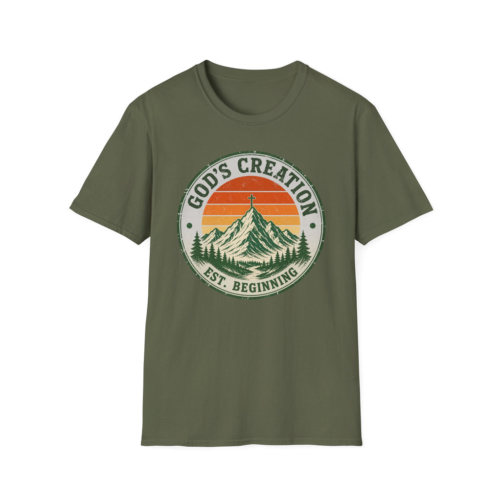 Gods Creation Est Beginning T-Shirt
