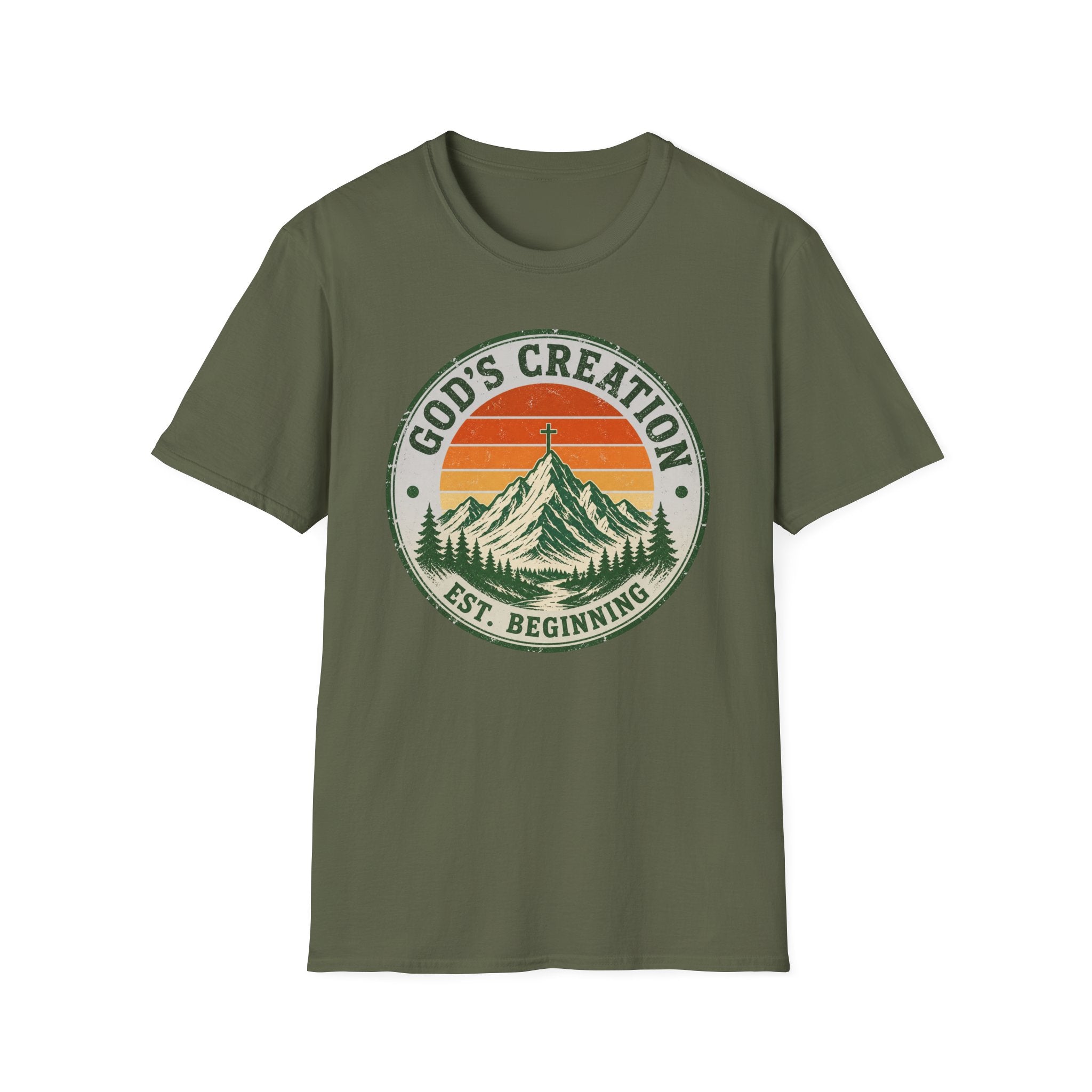 Gods Creation Est Beginning T-Shirt