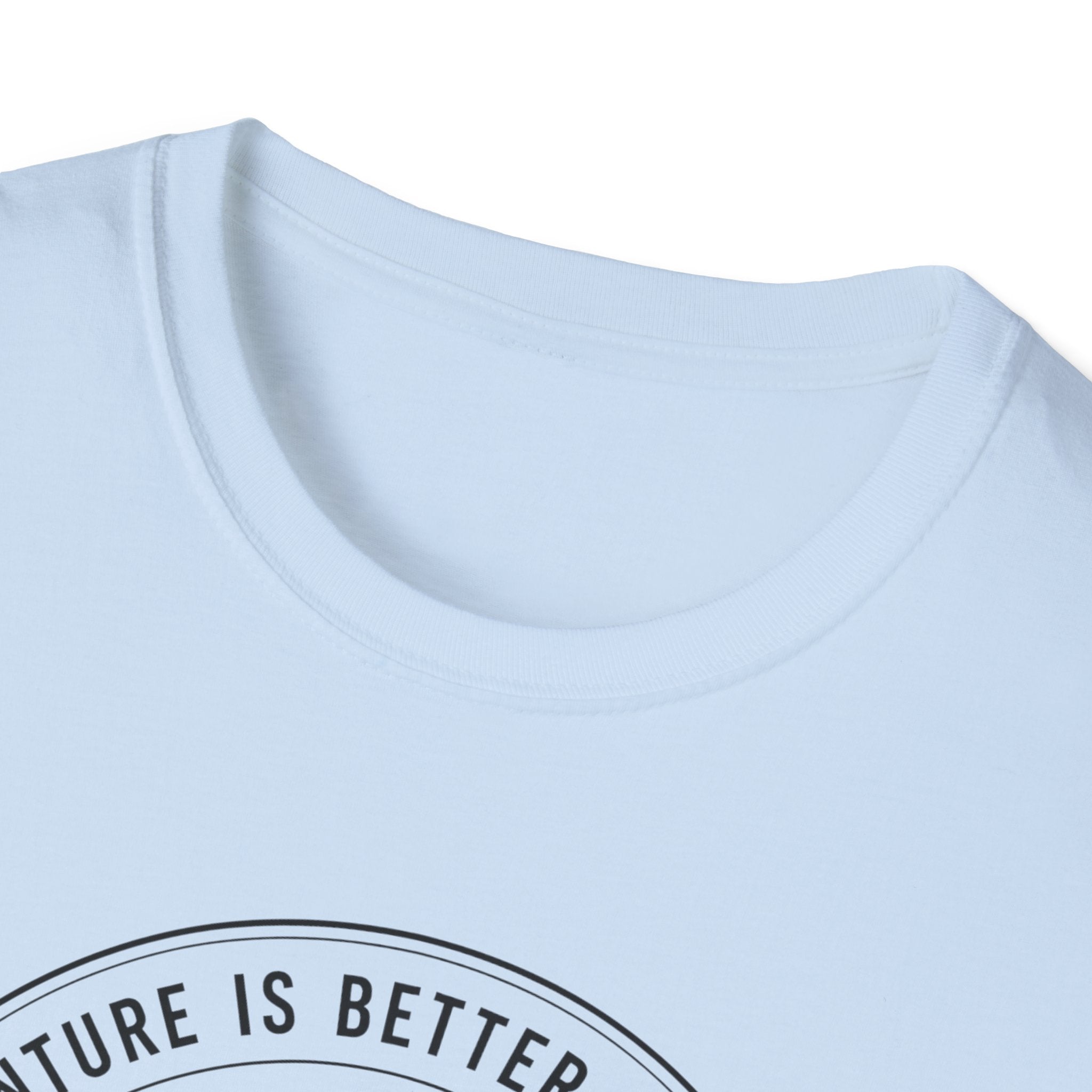 Adventure Is Better With My Dog Circle T-Shirt — Hiking Dog Lover Tee