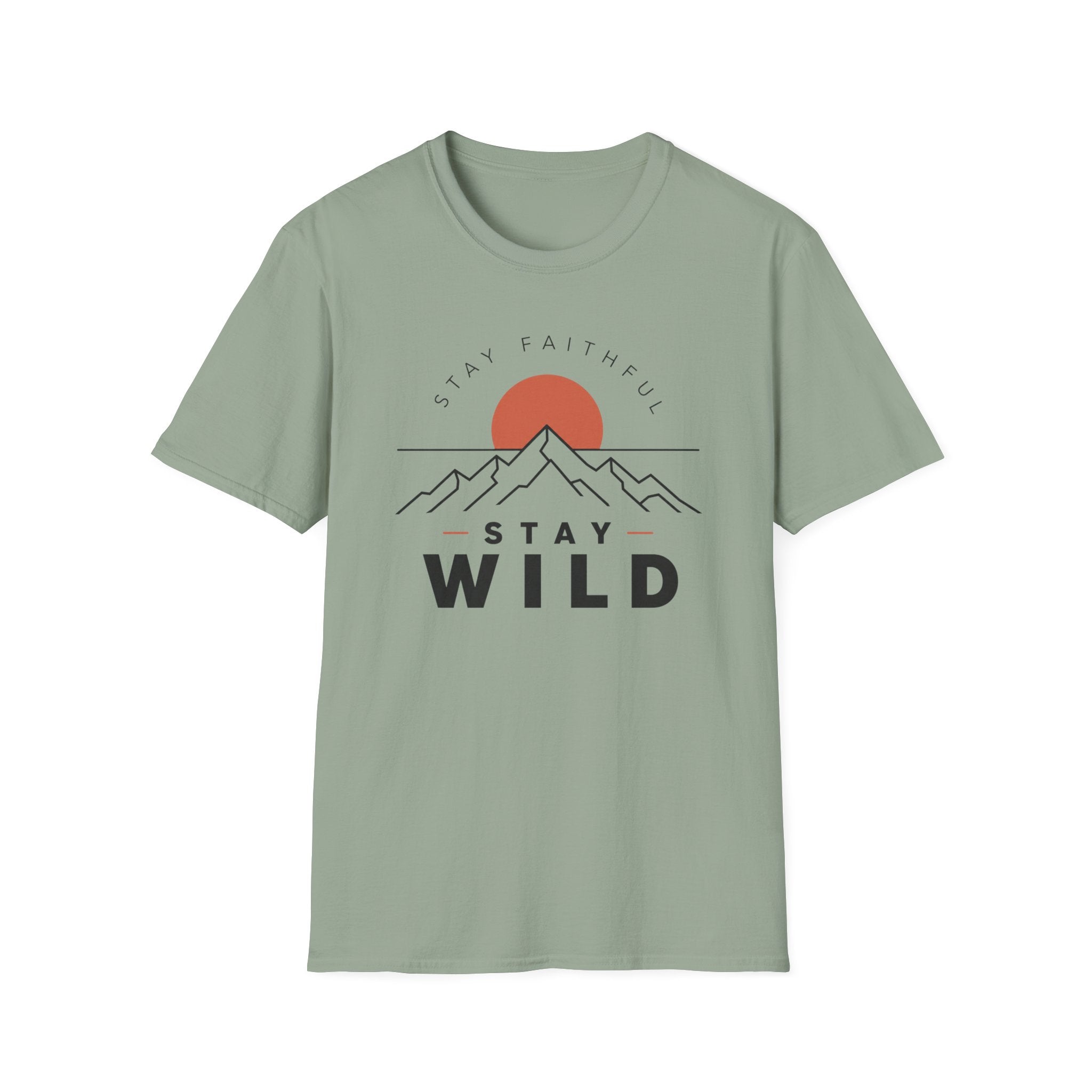 Stay Faithful Stay Wild Minimal T-Shirt