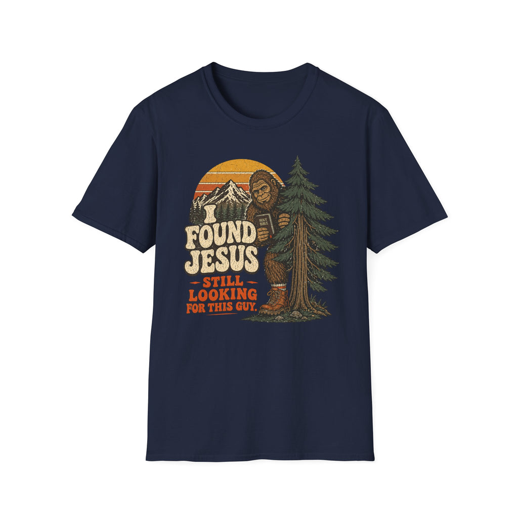 I Found Jesus Bigfoot T-Shirt