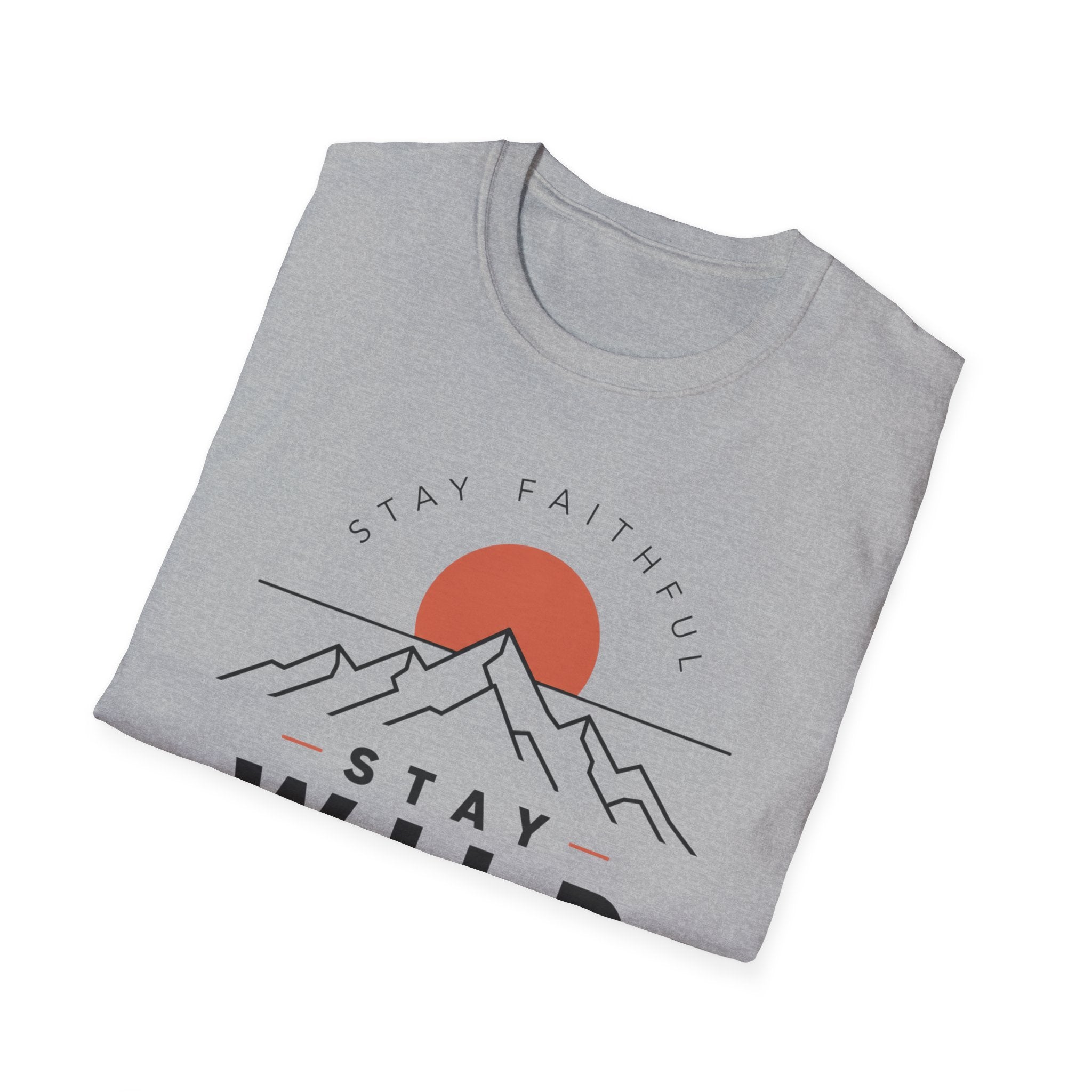 Stay Faithful Stay Wild Minimal T-Shirt