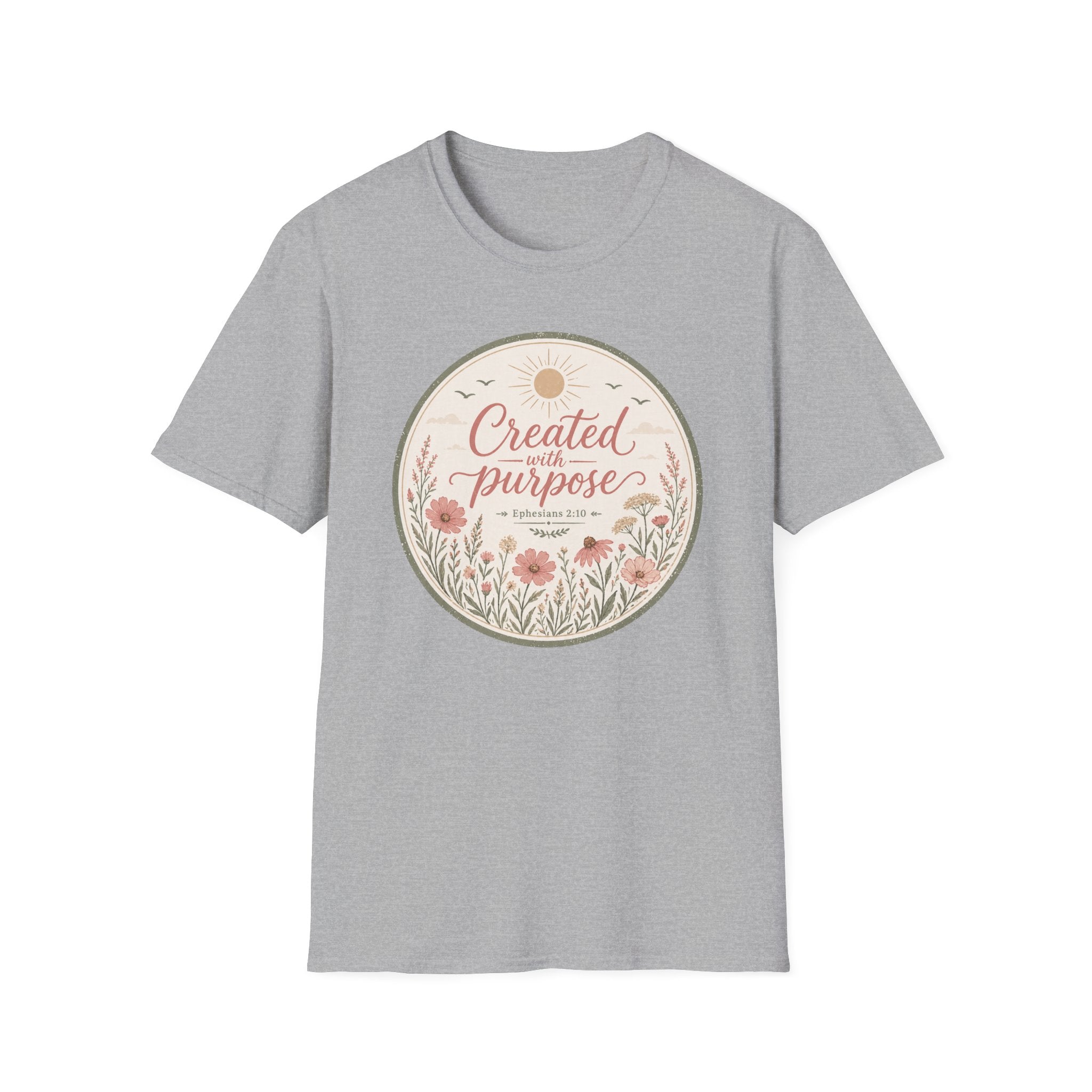 Created with Purpose Badge T-Shirt