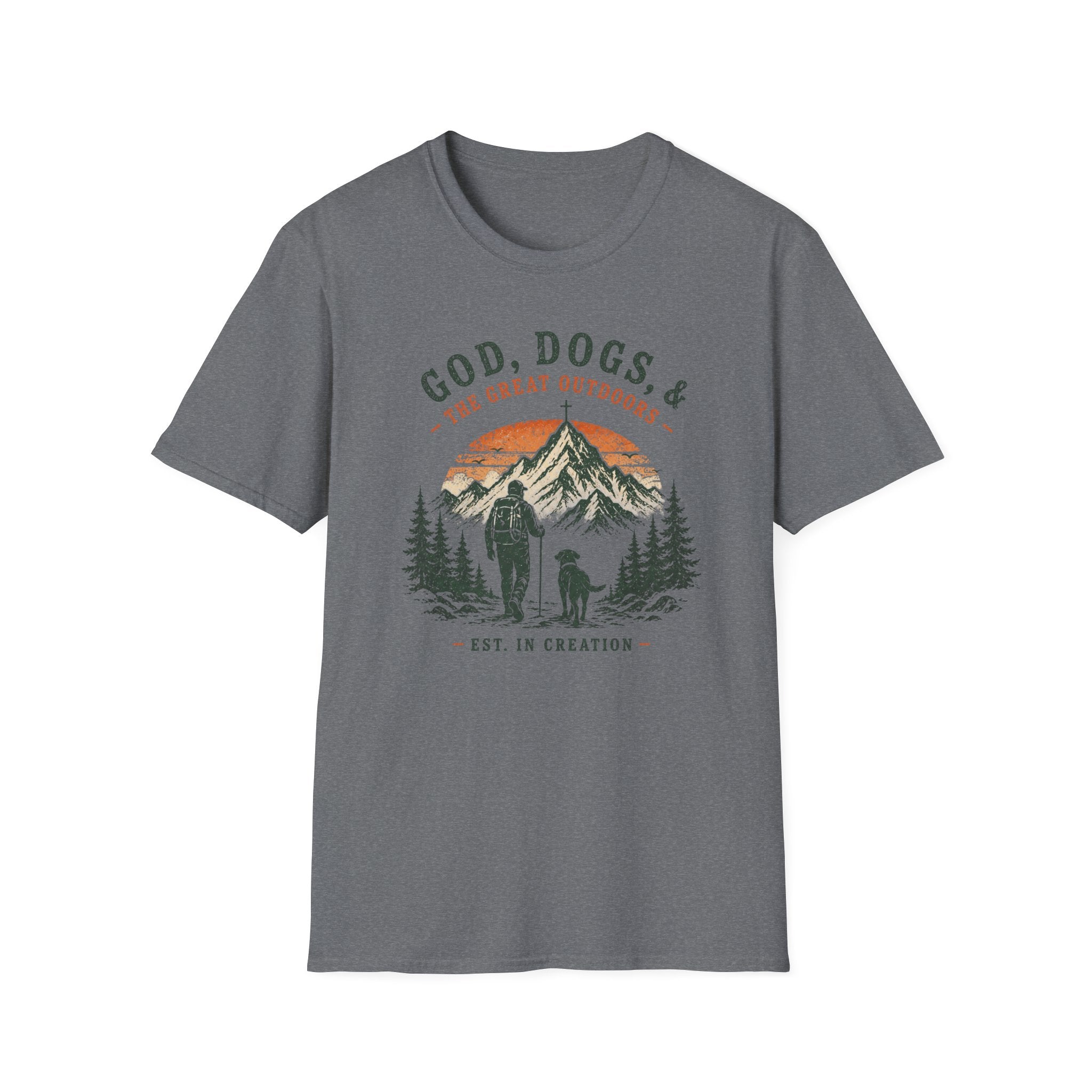 God Dogs and Great Outdoors No Borders T-Shirt