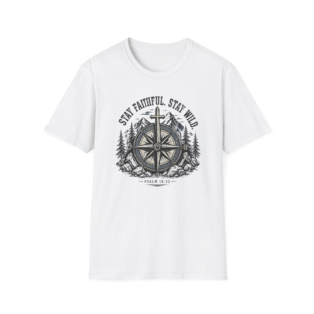 Stay Faithful Stay Wild Compass T-Shirt