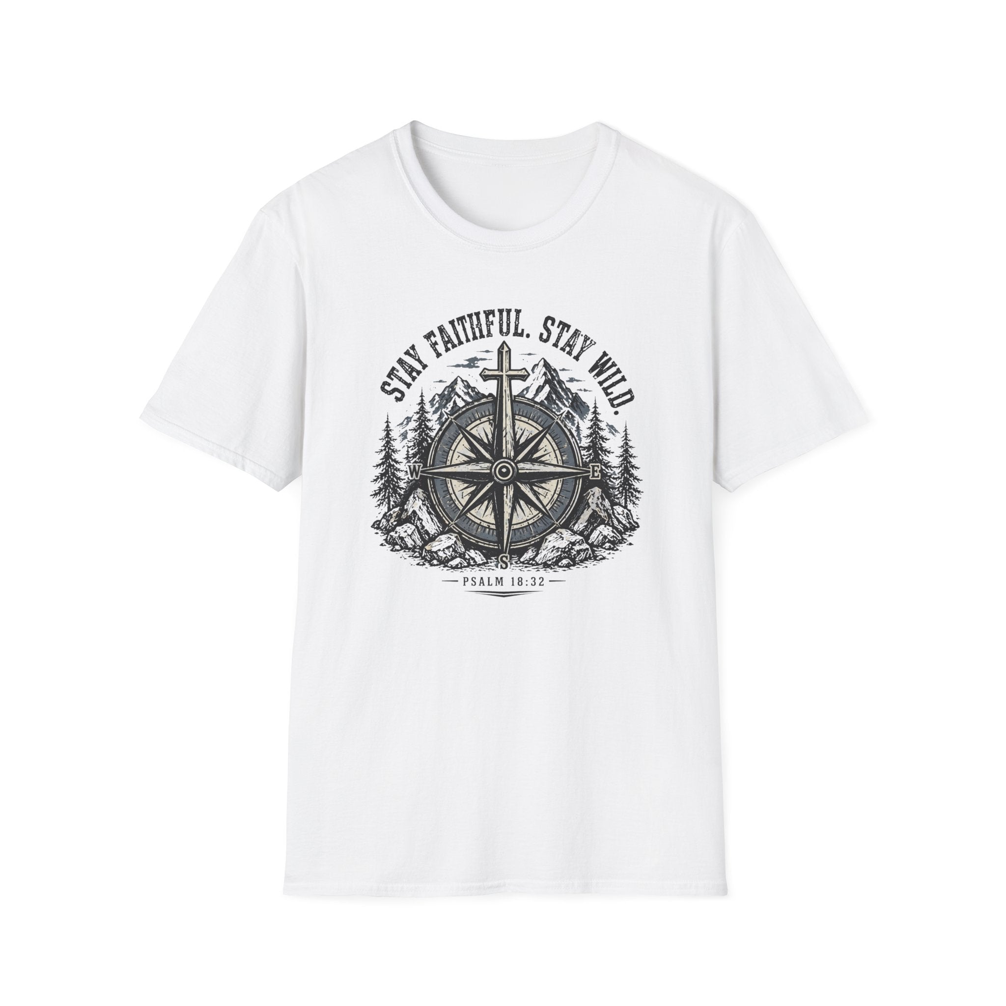 Stay Faithful Stay Wild Compass T-Shirt